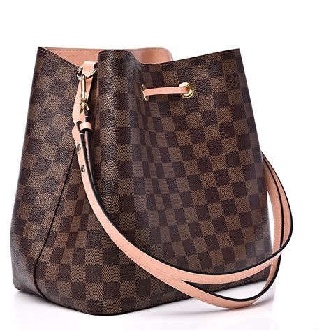 louis vuitton neonoe damier ebene|louis vuitton damier neverfull.